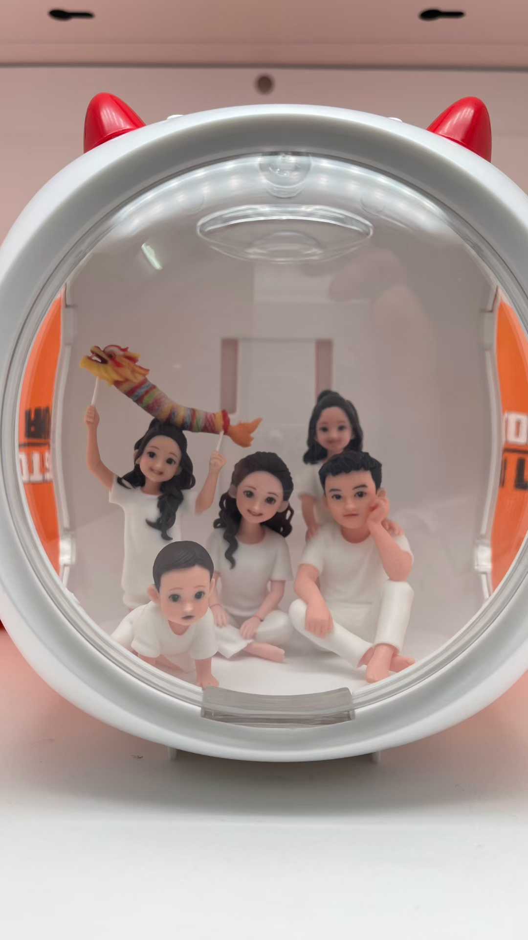 不要太萌的一家五口，太幸福了这一家子